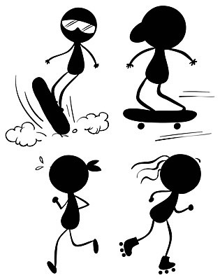 EPS 해외이미지 클립아트 실루엣 선 스포츠 백그라운드 일러스트 스키 피곤 미술 사람 이벤트 취미 야외 그래픽 달리기 검은색 경쟁 스케이트 흰색 스케이트보드 그리기 그룹 낙서 그늘 만화 스케치 그림 예술가 고립 많음 해외202004 해외일러스트 스포츠용품 컬러 컨셉 모션 문화예술 겨울스포츠 촬영기법 보드_스포츠 파일형식 벡터