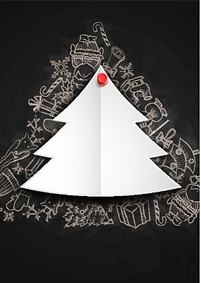 EPS 해외이미지 나무 손 디자인 종이 백그라운드 스티커 크리스마스 겨울 일러스트 휴가 새로움 장식 세트 장난감 검은색 칠판 흰색 인사 낙서 스케치 연도 그림 분필 해외202004 해외일러스트 식물 계절 기념일 컬러 컨셉 미술 신체부위 예절 초크 파일형식 벡터