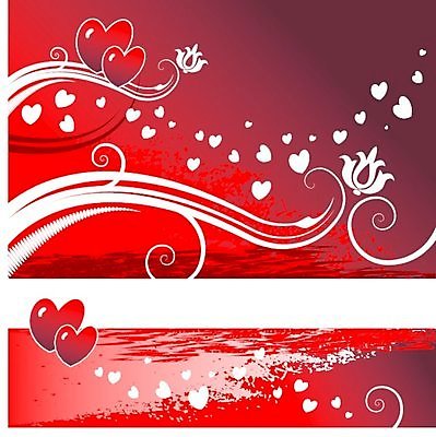 EPS 해외이미지 일러스트 휴가 발렌타인데이 사랑 빨간색 낭만 하트 마음 해외202004 해외일러스트 모양 감정 컬러 컨셉 데이이벤트 파일형식 벡터