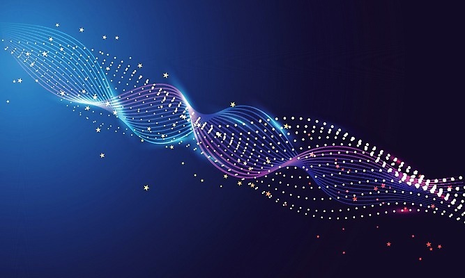 EPS 해외이미지 디자인 배너 포스터 별 선 과학 백그라운드 이동 일러스트 회사 비즈니스 모션 벽지 추상 미래 유행 디지털 소리 흐름 덮개 발표 인쇄 질감 웨이브 역동적 기하학 구성 더스트파티클 미니멀 효과 해외202004 해외일러스트 자연요소 컨셉 무늬 뚜껑 파일형식 벡터