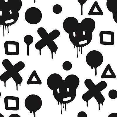 EPS 해외이미지 백그라운드 패턴 일러스트 사람없음 페인트 흐름 그래피티 해외202004 해외일러스트 컨셉 무늬 낙서 그림 파일형식 벡터