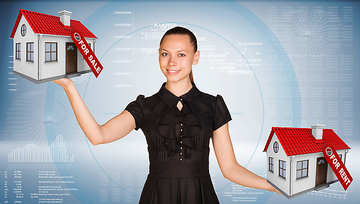 포토 JPG 해외이미지 백인 응시 여자 주택 한명 성인 하이테크 분양 해외202004 해외포토 서양인 1 시선 부동산 기술 사람 건물 파일형식