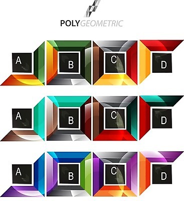 EPS 해외이미지 모양 디자인 백그라운드 무늬 일러스트 사람없음 그래픽 컬러풀 사각형 인포그래픽 레이아웃 엘리먼트 지오메트릭 해외202004 해외일러스트 도형 컬러 파일형식 벡터