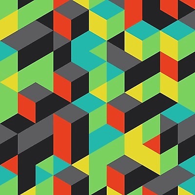 EPS 해외이미지 모양 디자인 백그라운드 패턴 일러스트 추상 미술 사람없음 3D 하이테크 모자이크 기하학 광학 스타일 해외202004 해외일러스트 무늬 문화예술 기술 디지털합성 파일형식 벡터