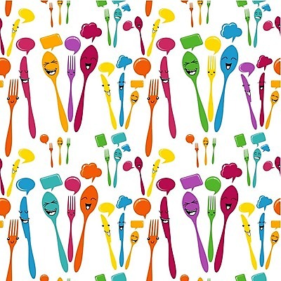 EPS 해외이미지 포크 일러스트 사람없음 숟가락 나이프 해외202004 해외일러스트 식기 수저 칼 파일형식 벡터