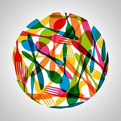 EPS 해외이미지 포크 일러스트 사람없음 숟가락 나이프 해외202004 해외일러스트 식기 수저 칼 파일형식 벡터