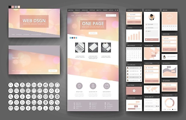 EPS 해외이미지 템플릿 디자인 분홍색 백그라운드 지도 인터넷 일러스트 비즈니스 모바일 추상 사람없음 그래픽 세트 세계 웹 플랫 소프트포커스 메뉴 레이아웃 보케 페이지 UI 인터페이스 효과 해외202004 해외일러스트 컬러 무늬 촬영기법 파일형식 벡터