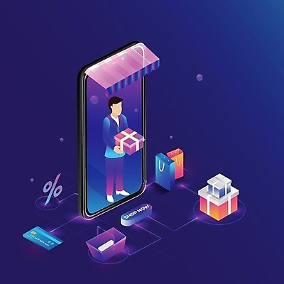 EPS 해외이미지 남자 돈 가방 일러스트 선물 스마트폰 쇼핑 세일 상점 스마트 패키지 아이소메트릭 슈퍼마켓 소셜미디어 해외202004 해외일러스트 잡화 컨셉 사람 핸드폰 스마트기기 재산 파일형식 벡터