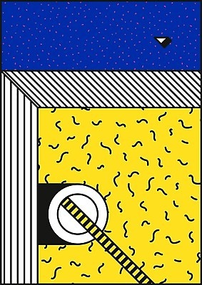 EPS 해외이미지 모양 디자인 백그라운드 패턴 일러스트 추상 사람없음 컬러풀 복고 기하학 멤피스디자인 해외202004 해외일러스트 컬러 무늬 파일형식 벡터