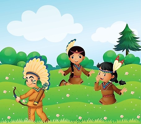 EPS 해외이미지 나무 식물 구름 전통 여자 남자 꽃 문화 어린이 일러스트 장난 자연 놀이 하늘 선물 사람 소년 야외 그래픽 파란색 흰색 소나무 잡초 인디언 언덕 그림 사냥 양궁 자원 내추럴 해외202004 해외일러스트 자연요소 스포츠 컬러 아메리카 생태계 파일형식 벡터