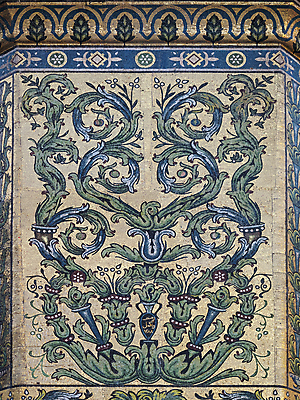 포토 JPG 해외이미지 여행 중동 건축양식 미술 사람없음 건물 장식 도시 중앙 묘사 모스크 모자이크 동쪽 시리아 해외202004 해외포토 건축물 건축 나라 문화예술 이슬람교 방향 파일형식