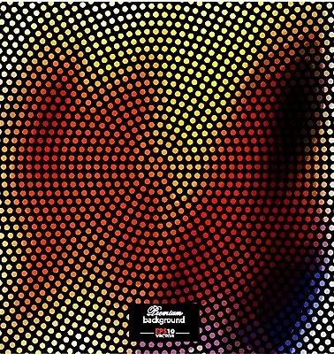 EPS 해외이미지 템플릿 디자인 선 백그라운드 곡선 일러스트 추상 사람없음 그래픽 빨간색 빛 컬러풀 디지털 검은색 블러 해외202004 해외일러스트 컬러 무늬 파일형식 벡터