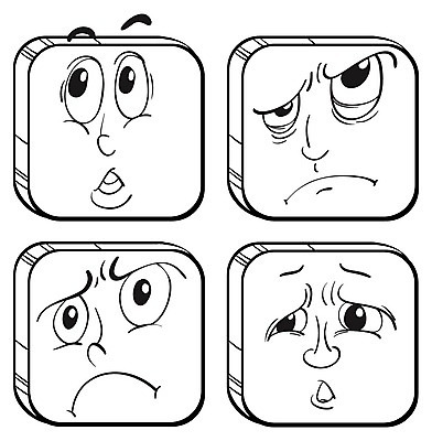 EPS 해외이미지 클립아트 템플릿 디자인 감정 얼굴 선 백그라운드 일러스트 미술 그래픽 검은색 분노 흰색 표현 입 그리기 4 모서리 스케치 눈썹 심볼 큐브 그림 코 정사각형 예술가 고립 프리즘 억울 해외202004 해외일러스트 도형 컬러 모션 문화예술 신체부위 숫자 광학기기 파일형식 벡터