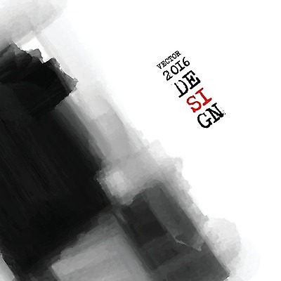 EPS 해외이미지 백그라운드 일러스트 수묵화 미술 타이포그라피 사람없음 검은색 먹 번짐 국경 해외202004 해외일러스트 문자 컬러 서예 문화예술 파일형식 벡터 효과