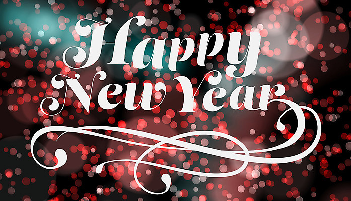 포토 JPG 해외이미지 디자인 사람없음 컴퓨터그래픽 빨간색 빛 반짝임 디지털 검은색 원형 메시지 해피뉴이어 해외202004 해외포토 도형 컬러 모션 그래픽 새해인사 파일형식