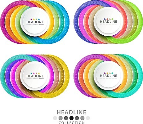 EPS 해외이미지 모양 템플릿 디자인 배너 리플렛 백그라운드 컨셉 패턴 일러스트 추상 프레임 종류 사람없음 그래픽 장식 세트 컬러풀 라벨 플랫 레이아웃 엘리먼트 스타일 해외202004 해외일러스트 컬러 무늬 파일형식 벡터