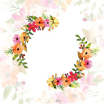 EPS 해외이미지 템플릿 배너 기념일 꽃 백그라운드 꽃무늬 패턴 일러스트 수채화 프레임 이벤트 사람없음 장식 컬러풀 파티 축제 봄 축하 클래식 우아함 그림 초대 국경 해외202004 해외일러스트 식물 계절 컬러 컨셉 무늬 파일형식 벡터