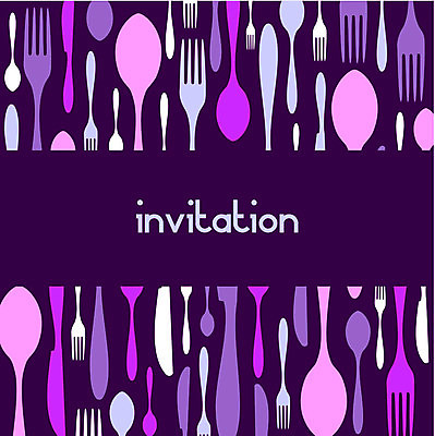 EPS 해외이미지 포크 일러스트 사람없음 숟가락 보라색 나이프 해외202004 해외일러스트 식기 컬러 수저 칼 파일형식 벡터