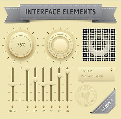 EPS 해외이미지 템플릿 디자인 백그라운드 일러스트 손잡이 그래픽 컴퓨터 세트 웹 소리 바 볼륨 땅 심볼 메뉴 레이아웃 네비게이션 UI 소프트웨어 인터페이스 제어 사용자 해외202004 해외일러스트 인터넷 전자제품 파일형식 벡터