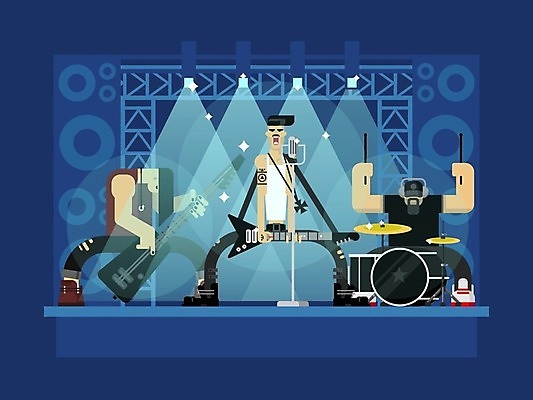 EPS 해외이미지 디자인 남자 음악 백그라운드 일러스트 노래 미술 사람 이벤트 성인 그래픽 세명 청춘 파티 금속 축제 소리 콘서트 공연 연주자 음악가 장비 가수 무대 기구 기타 악단 그룹 플랫 마이크 클럽 드럼 쇼 스포트라이트 기타리스트 드러머 멜로디 뮤지컬 베이스 인기 플레이어 성인남자만 성인만 유흥 해외202004 해외일러스트 직업 음향기기 컨셉 재질 현악기 문화예술 타악기 남자만 파일형식 벡터