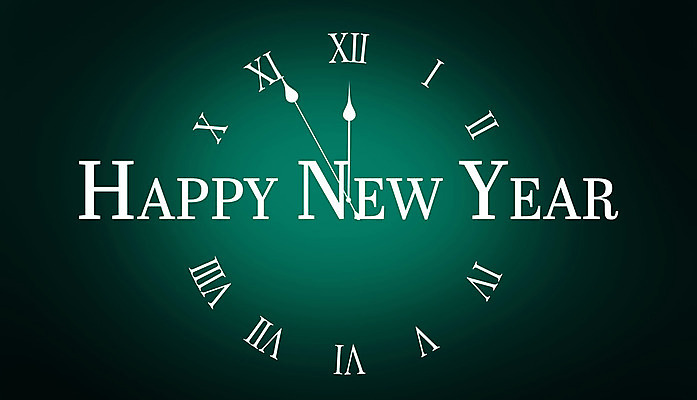 포토 JPG 해외이미지 텍스트 사람없음 컴퓨터그래픽 초록색 디지털 검은색 시간 야간 해피뉴이어 카운트다운 해외202004 해외포토 자연요소 컬러 그래픽 새해인사 파일형식