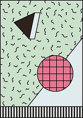 EPS 해외이미지 모양 디자인 백그라운드 패턴 일러스트 추상 사람없음 컬러풀 복고 기하학 멤피스디자인 해외202004 해외일러스트 컬러 무늬 파일형식 벡터