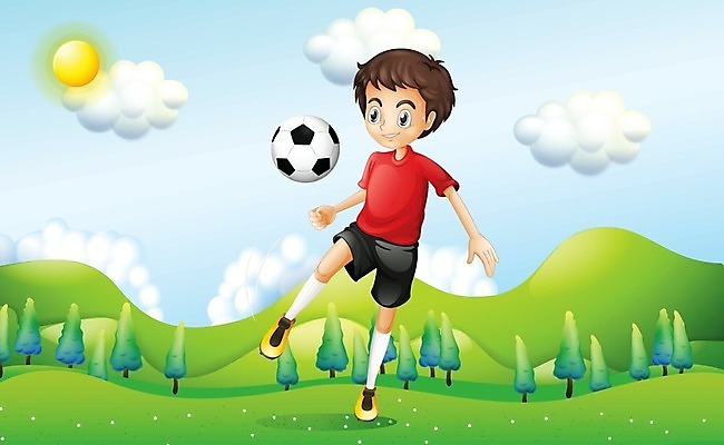 EPS 해외이미지 나무 식물 구름 남자 어린이 스포츠 일러스트 공 하늘 사람 이벤트 소년 야외 그래픽 초록색 파란색 태양 축구 경쟁 게임 소나무 원형 킥 연습 언덕 그림 상대 여의주 플레이어 해외202004 해외일러스트 자연요소 도형 컬러 컨셉 모션 놀이 구기 파일형식 벡터