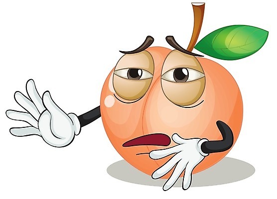 EPS 해외이미지 클립아트 일러스트 사람없음 고통 음식캐릭터 복숭아 해외202004 해외일러스트 일러캐릭터 캐릭터 감정 음식 과일 파일형식 벡터