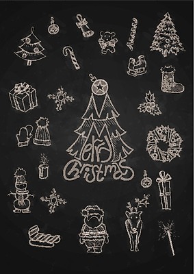 EPS 해외이미지 나무 모자 손 디자인 리본 백그라운드 크리스마스 겨울 일러스트 비즈니스 공 눈사람 휴가 사슴 새로움 양말 프레임 선물 장식 세트 장난감 산타클로스 검은색 칠판 화환 수확 종 인사 낙서 스케치 수집 연도 사인 활 그림 분필 질감 복고 그런지 클라우스 해외202004 해외일러스트 식물 잡화 계절 기념일 꽃 컬러 컨셉 농업 포유류 미술 신체부위 예절 초크 파일형식 벡터