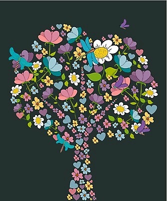 EPS 해외이미지 모양 나무 디자인 기념일 꽃 나비 백그라운드 꽃무늬 일러스트 추상 휴가 선물 사람없음 장식 컬러풀 유행 정원 봄 낭만 벚꽃 나뭇가지 축하 인사 생일 우아함 잠자리 숲 만족 복고 초대 엘리먼트 스타일 해외202004 해외일러스트 식물 계절 감정 컬러 곤충 컨셉 무늬 이벤트 예절 파일형식 벡터