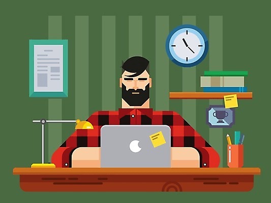 EPS 해외이미지 직업 캐릭터 1 디자인 얼굴 벽 컨셉 셔츠 일러스트 비즈니스 탁자 노동자 선반 수염 직장 관리 사람 앉기 성인 그래픽 책 컵 노트북 컴퓨터 사무실 연필 펜 디지털 스크린 어둠 줄무늬 램프 타이핑 업무 비즈니스맨 플랫 손목시계 책상 바쁨 카툰스타일 심각 해외202004 해외일러스트 일러캐릭터 식기 남자 시계 가구 상의 무늬 회사 장신구 모션 학용품 조명 신체부위 전자제품 필기구 작업 직장인 파일형식 벡터