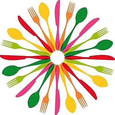 EPS 해외이미지 포크 일러스트 사람없음 숟가락 나이프 맛있는 해외202004 해외일러스트 식기 수저 칼 파일형식 벡터