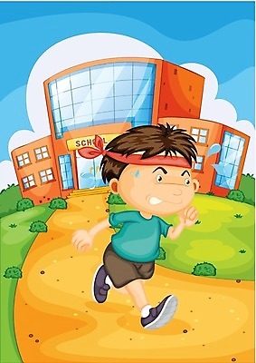 EPS 해외이미지 식물 학생 영어 어린이교육 교육 남자 어린이 일러스트 학교 사람 소년 건물 분노 놀이터 해외202004 해외일러스트 문자 건축물 감정 놀이 파일형식 벡터