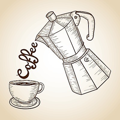 EPS 해외이미지 디자인 커피 음료 백그라운드 일러스트 텍스트 서브 프레임 타이포그라피 사람없음 컵 검은색 카페 머그컵 흰색 스케치 복고 카페테리아 카페인 스타일 맛있는 해외202004 해외일러스트 문자 식기 컬러 미술 상점 파일형식 벡터