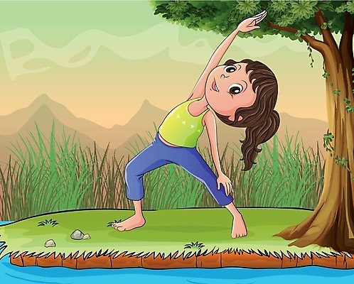 EPS 해외이미지 나무 식물 구름 여자 행복 호수 어린이 잎 일러스트 요가 자연 하늘 산 서기 미소 사람 풍경 잔디 그래픽 초록색 물 파란색 강 컬러풀 운동 스트레칭 나뭇가지 연못 작음 만화 아래 언덕 그림 에어로빅 해외202004 해외일러스트 자연요소 웰빙 감정 컬러 모션 표정 건강 춤 크기 방향 생태계 위치 파일형식 벡터