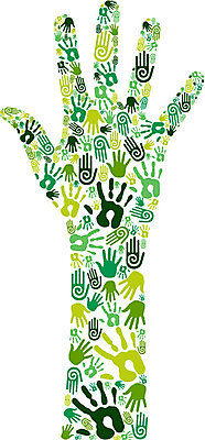 EPS 해외이미지 편집 손 지구 백그라운드 일러스트 사람 사람없음 신체부위 초록색 환경 재활용 에너지 오염 쓰레기 에코 해외202004 해외일러스트 컬러 친환경 파일형식 벡터