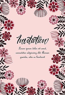 EPS 해외이미지 식물 꽃 선 백그라운드 잎 일러스트 프레임 사람없음 화환 낭만 황금 스케치 꽃프레임 프레임일러스트 국경 해외202004 해외일러스트 컨셉 미술 파일형식 벡터