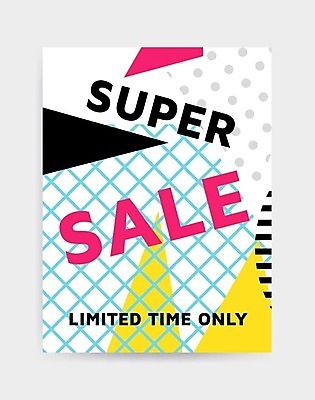 EPS 해외이미지 템플릿 디자인 배너 계절 포스터 스티커 패턴 일러스트 사람없음 단어 쇼핑 라벨 세일 플랫 사인 쿠폰 팝아트 기하학 마케팅 재고정리 특별함 멤피스디자인 해외202004 해외일러스트 문자 컨셉 무늬 프레임 그림 파일형식 벡터