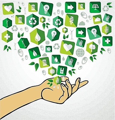 EPS 해외이미지 손 지구 백그라운드 일러스트 아이디어 사람 사람없음 초록색 환경 재활용 에너지 나뭇가지 에코 친환경 해외202004 해외일러스트 나무 컬러 컨셉 신체부위 파일형식 벡터