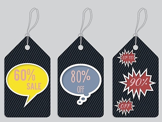 EPS 해외이미지 백그라운드 일러스트 새로움 사람없음 장식 빨간색 파란색 쇼핑 노란색 꼬리표 라벨 세일 상점 줄무늬 구매 가격 스타일 해외202004 해외일러스트 컬러 컨셉 무늬 프레임 파일형식 벡터