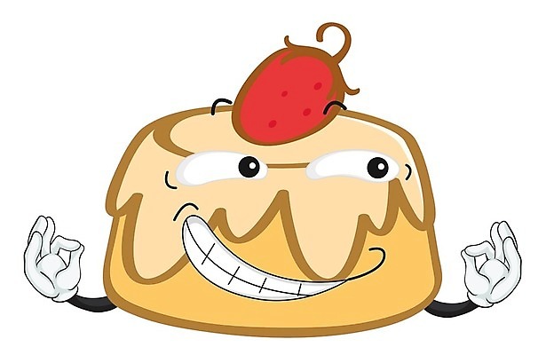 EPS 해외이미지 클립아트 일러스트 디저트 사람없음 음식캐릭터 맛있는 해외202004 해외일러스트 일러캐릭터 캐릭터 음식 파일형식 벡터