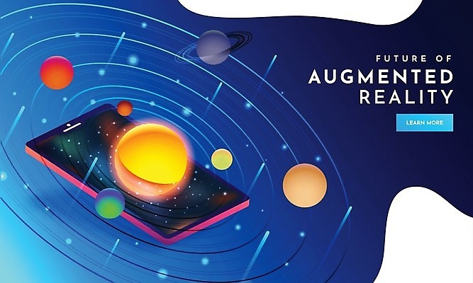 EPS 해외이미지 인터넷 일러스트 텍스트 모바일 사람모양 사람없음 파란색 빛 스마트폰 학습 컴퓨터 우주 행성 스마트 전자 아이소메트릭 로딩 인공 사용자 현실 해외202004 해외일러스트 모양 교육 컬러 컨셉 전자제품 핸드폰 스마트기기 파일형식 벡터