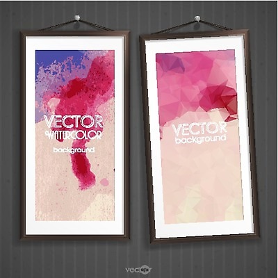 EPS 해외이미지 템플릿 디자인 배너 포스터 종이 벽 분홍색 백그라운드 컨셉 패턴 일러스트 벽지 수채화 프레임 미술 사람없음 내부 그래픽 장식 파란색 보라색 페인트 줄무늬 공백 미술관 그림 캔버스 기하학 강렬 구성 블러 엘리먼트 스타일 국경 해외202004 해외일러스트 컬러 무늬 문화예술 파일형식 벡터