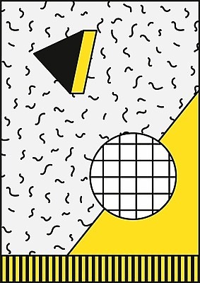 EPS 해외이미지 모양 디자인 백그라운드 패턴 일러스트 추상 사람없음 컬러풀 복고 기하학 멤피스디자인 해외202004 해외일러스트 컬러 무늬 파일형식 벡터