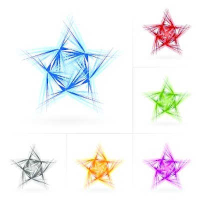 EPS 해외이미지 모양 디자인 실루엣 별 분홍색 일러스트 추상 나선형 미술 사람없음 그래픽 초록색 파란색 세트 컬러풀 심볼 그림 기하학 엘리먼트 스타일 해외202004 해외일러스트 자연요소 컬러 무늬 문화예술 촬영기법 파일형식 벡터