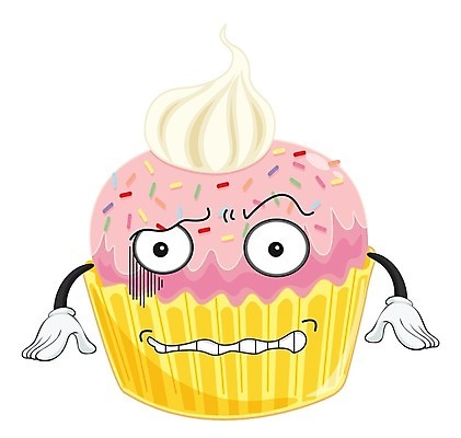 EPS 해외이미지 클립아트 일러스트 디저트 사람없음 분노 음식캐릭터 맛있는 해외202004 해외일러스트 일러캐릭터 캐릭터 감정 음식 파일형식 벡터