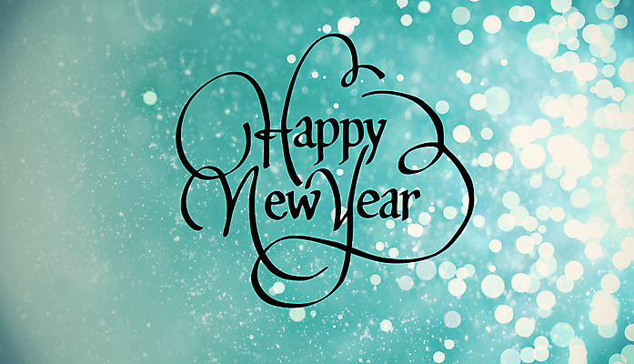 포토 JPG 해외이미지 텍스트 사람없음 컴퓨터그래픽 파란색 빛 반짝임 디지털 고급 소프트포커스 해피뉴이어 해외202004 해외포토 컬러 컨셉 모션 촬영기법 그래픽 새해인사 파일형식