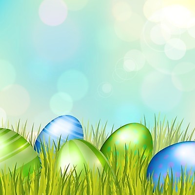 EPS 해외이미지 전통 디자인 계절 행복 백그라운드 일러스트 자연 휴가 부활절 장식 초록색 파란색 컬러풀 계란 봄 수확 흰색 축하 심볼 복고 해외202004 해외일러스트 기념일 감정 컬러 컨셉 농업 알 생태계 파일형식 벡터