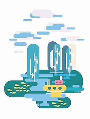 EPS 해외이미지 나무 공원 도로 지구 여행 백그라운드 밭 일러스트 주택 파노라마 풍경 사람없음 야외 초록색 여름 노란색 환경 숲 에코 미루나무 해외202004 해외일러스트 식물 계절 공공시설 길 컬러 농업 교통시설 촬영기법 건물 파일형식 벡터