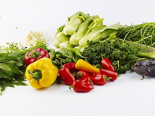 포토 JPG 스튜디오촬영 음식 채소 식재료 고추 가지 피망 파프리카 실내 파슬리 사람없음 가로 빨간색 초록색 농작물 노란색 신선 청경채 풋고추 부추 달래 신선초 국내포토 컬러 농업 파일형식